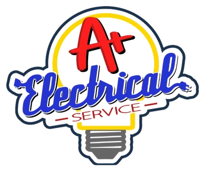 A+ Electrical Service logo.
